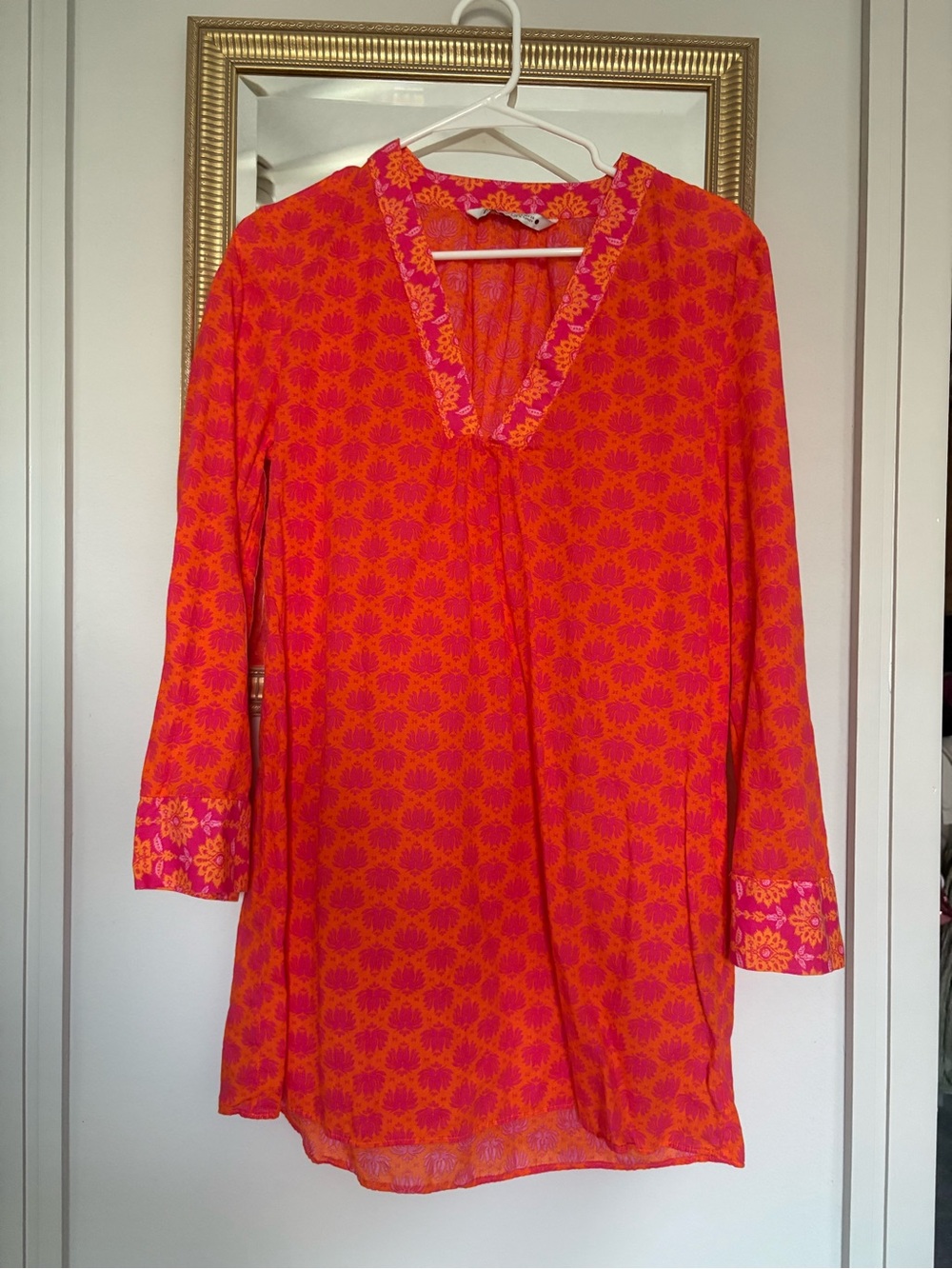 Zara Pink and Orange Tunic